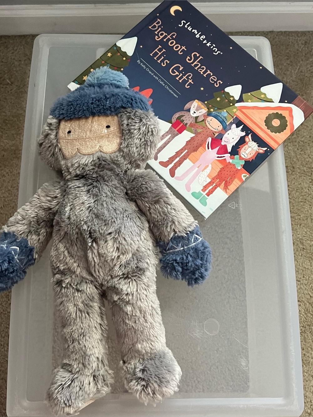 SLUMBERKINS BIGFOOT PLUSH AND HARDCOVER BOOK